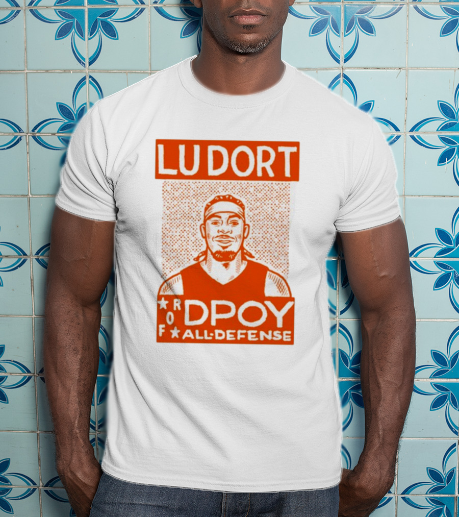 Lu Dort DPOY All Defense Recognition Graphic T-Shirt