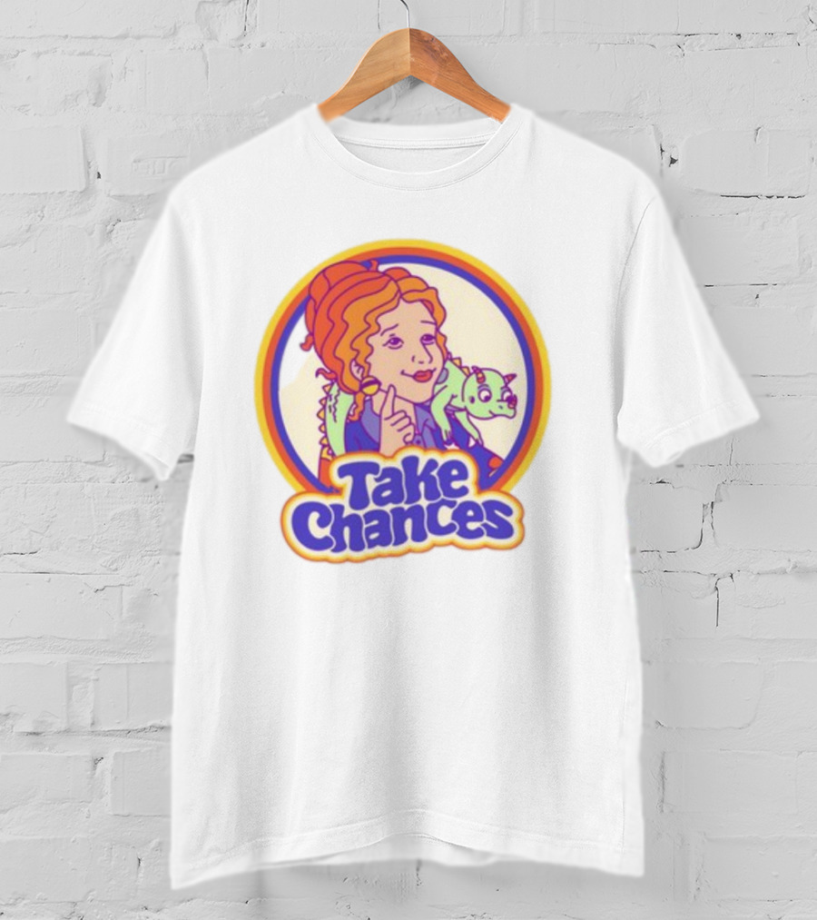 Magic School Bus Take Chances Ms. Frizzle And Liz Adventure T-Shirt