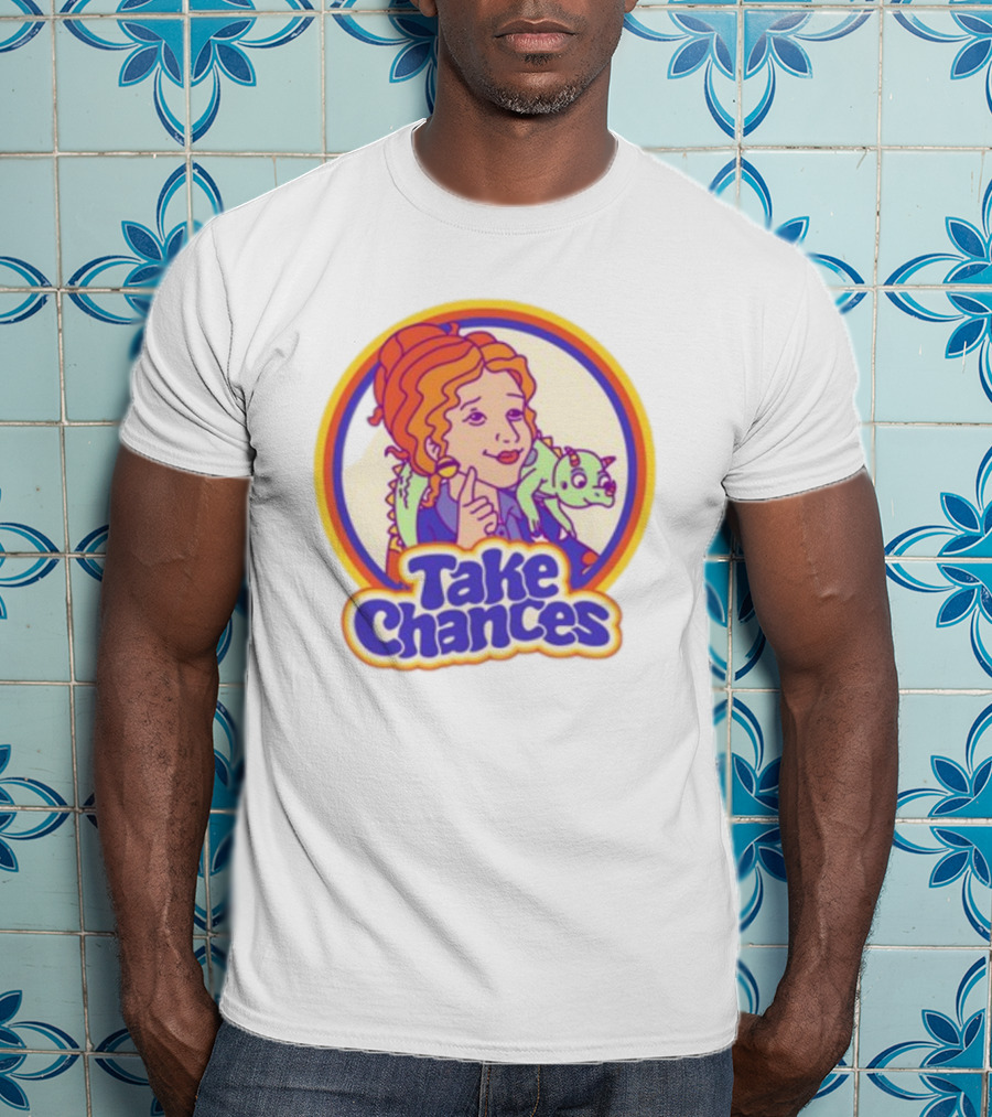 Magic School Bus Take Chances Ms. Frizzle And Liz Adventure T-Shirt