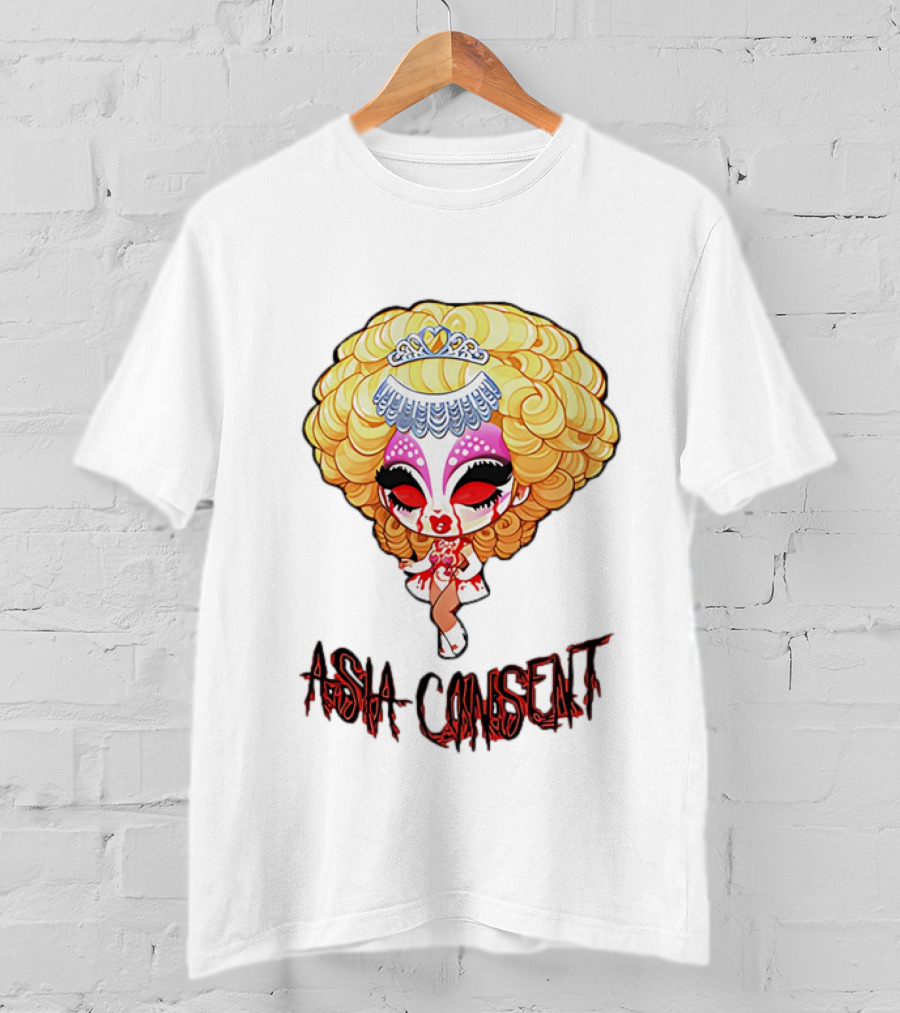Asia Consent Doll Horror Marie Antoinette T-Shirt