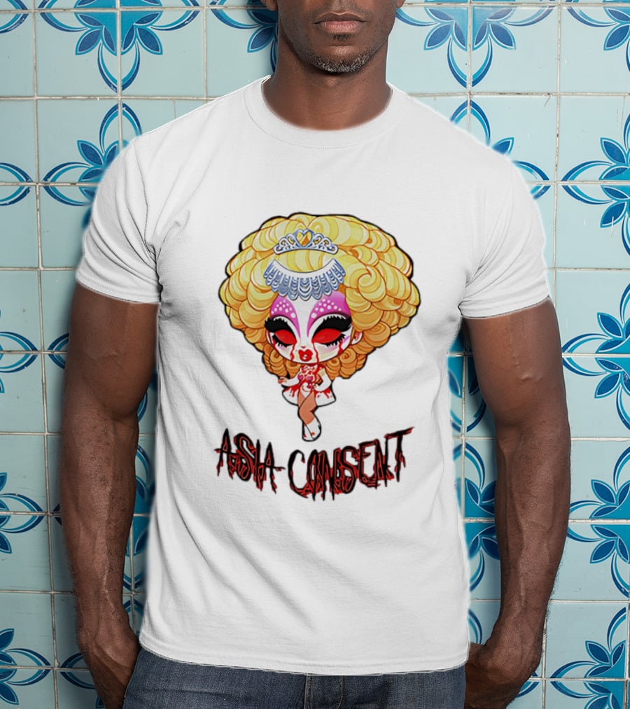 Asia Consent Doll Horror Marie Antoinette T-Shirt