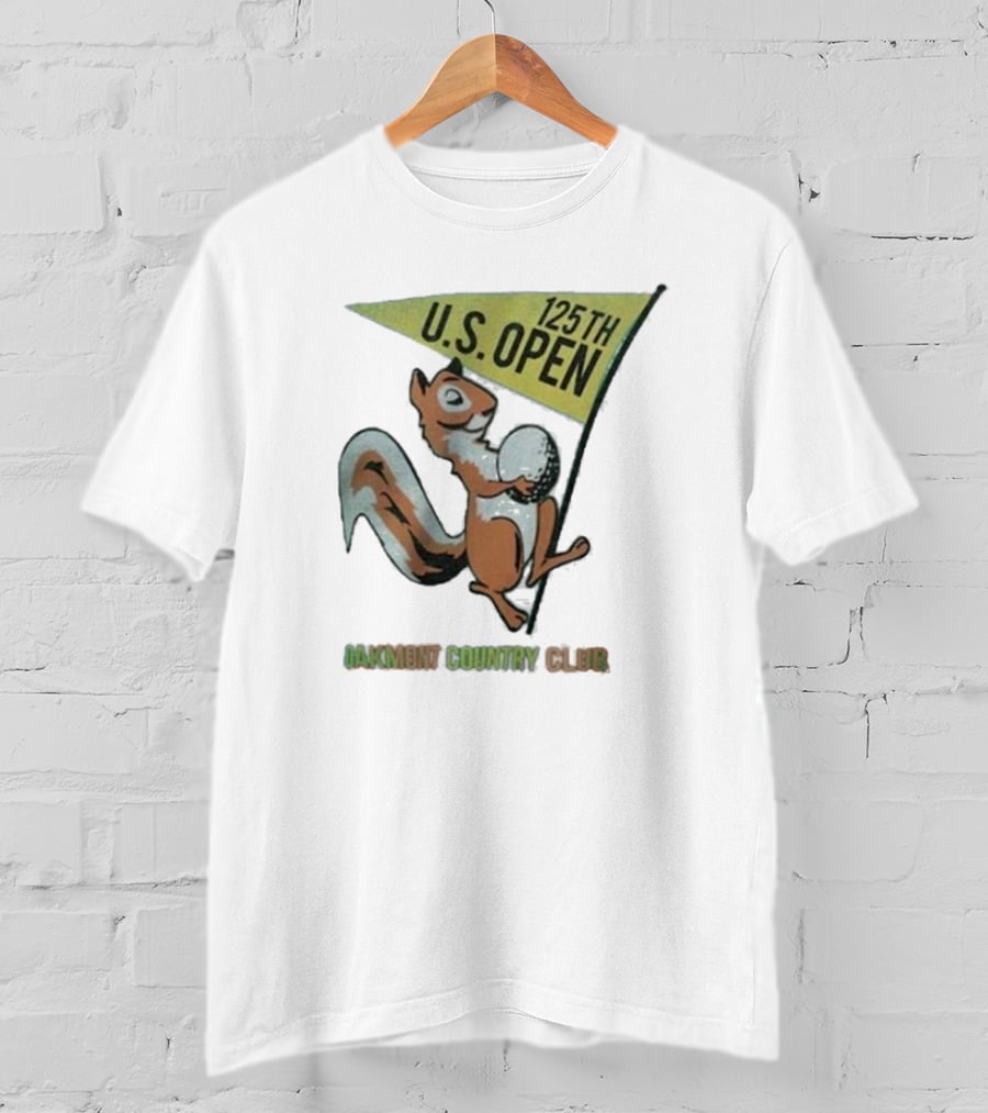 Oakmont Country Club 125TH U.S. Open Squirrel 2025 Golf T-Shirt