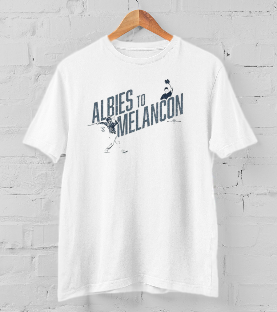 Albies To Melancon Baseball Play Action T-Shirt