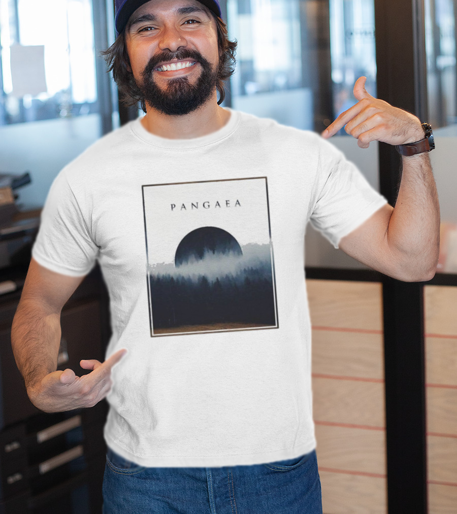 Pangaea Forest Circle Moon Mist T-Shirt