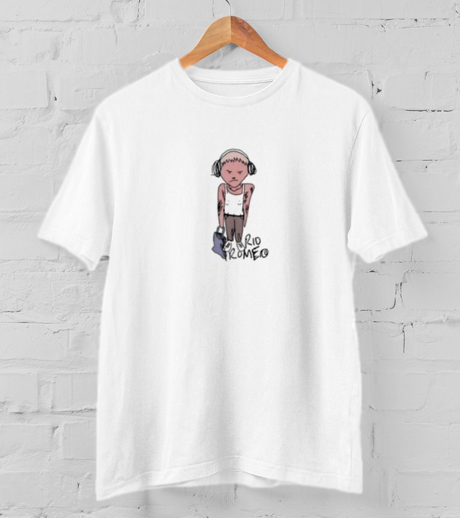Rio Romeo Sad Femme Headphones Blue Bag T-Shirt