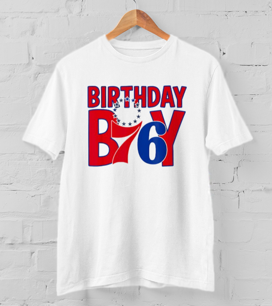 Philadelphia 76ers NBA Birthday Boy B76Y T-Shirt