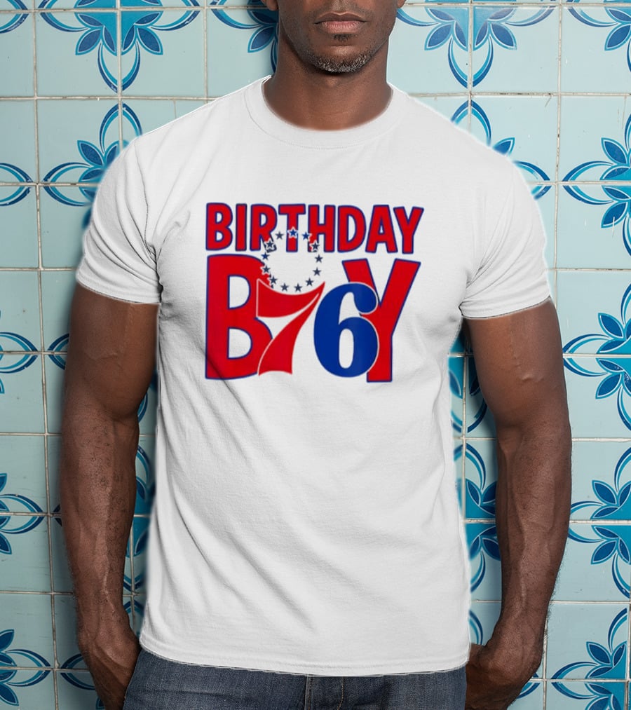 Philadelphia 76ers NBA Birthday Boy B76Y T-Shirt
