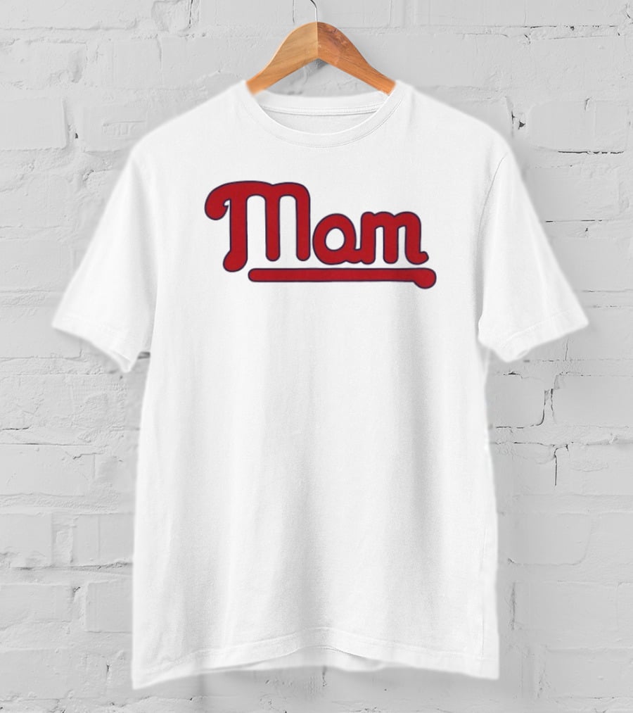 Philadelphia Phillies Mom Mother's Day Celebration T-Shirt
