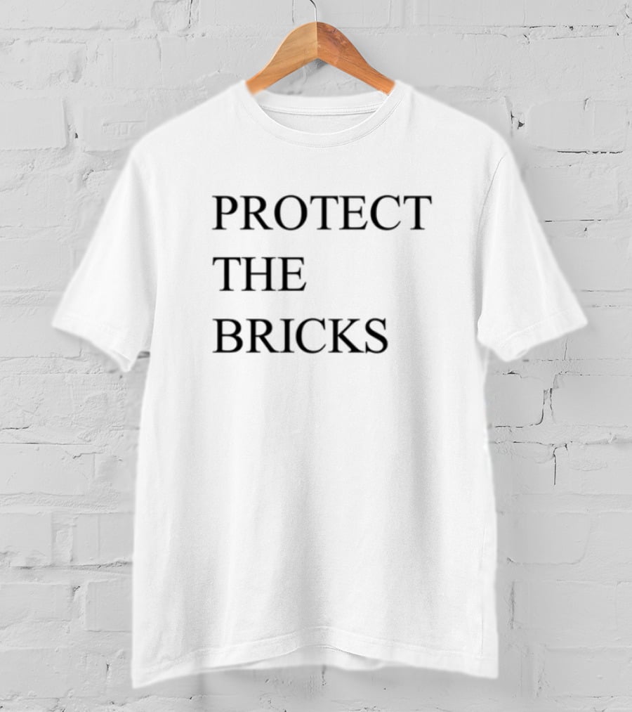 Protect The Bricks Basketball Defense Phrase T-Shirt