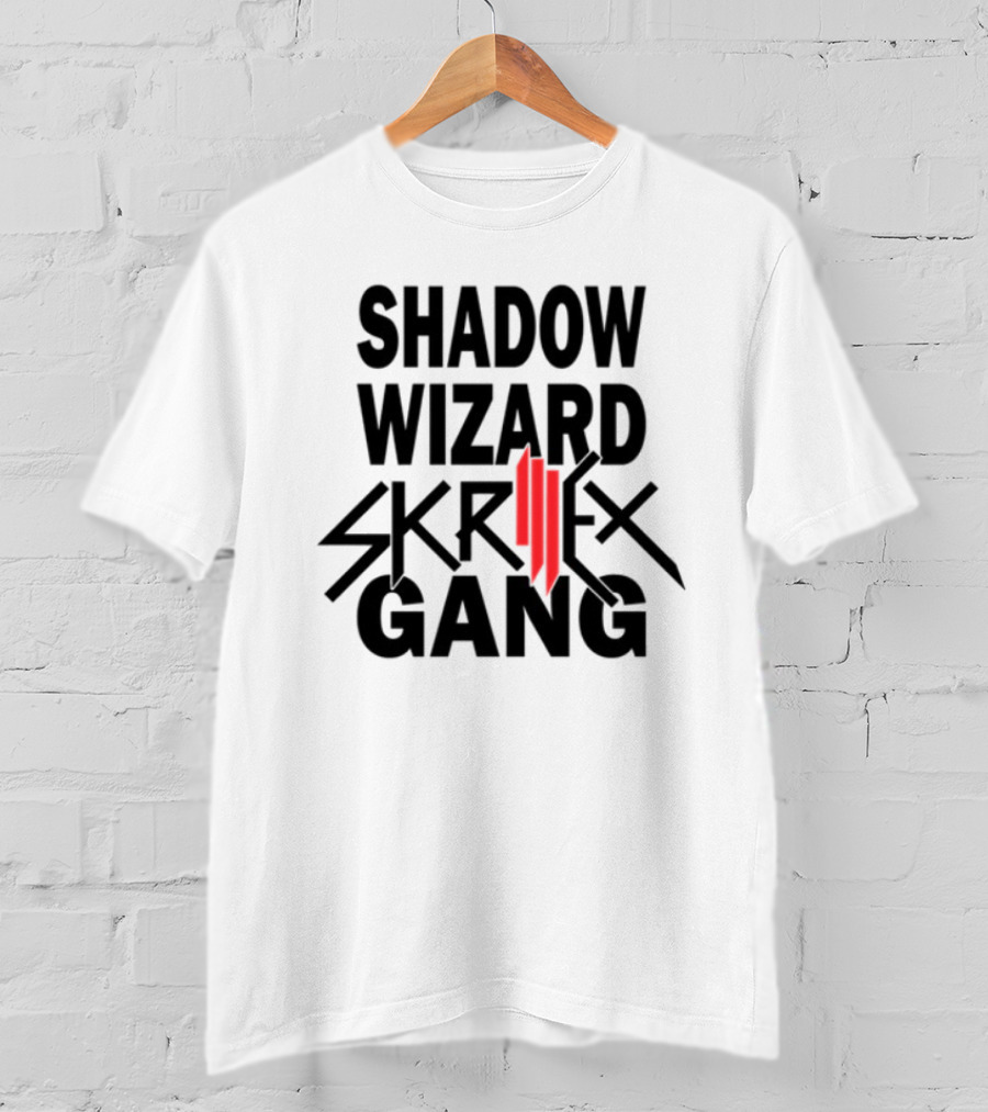 Shadow Wizard Skrillex Gang Red Brush Mark T-Shirt