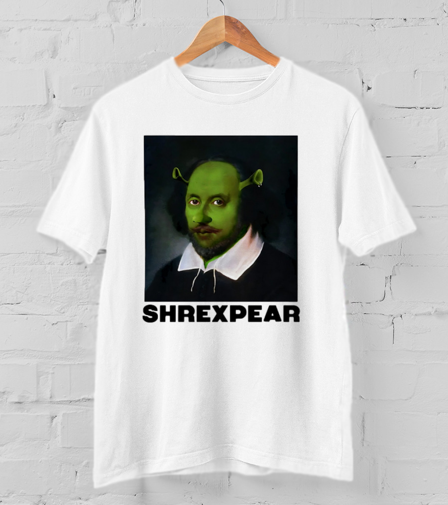 Shrek Shakespeare Shrexpear Parody Fusion T-Shirt