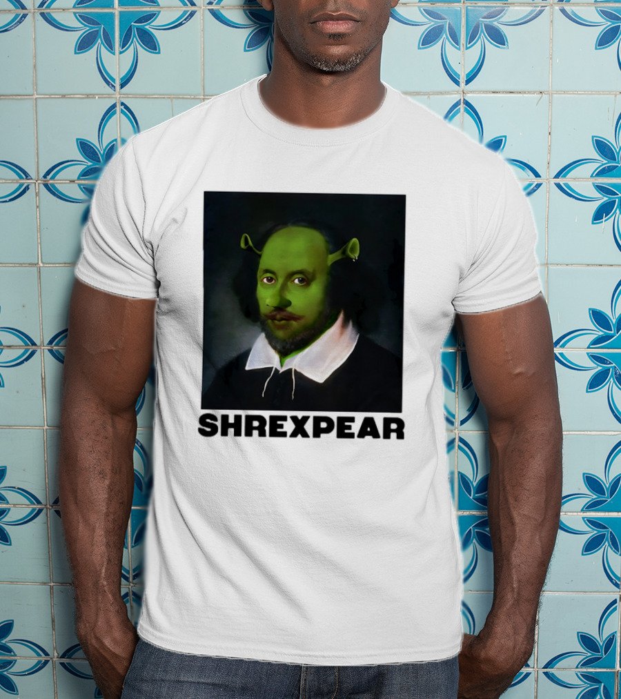 Shrek Shakespeare Shrexpear Parody Fusion T-Shirt