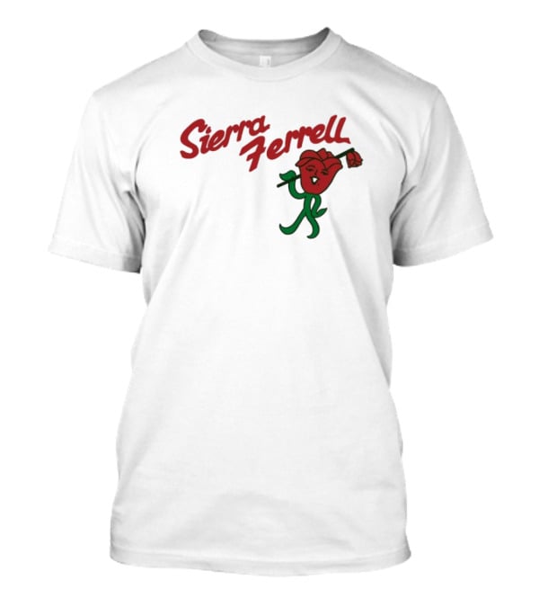 Sierra Ferrell Ramblin’ Rose Walking Flower Illustration T-Shirt