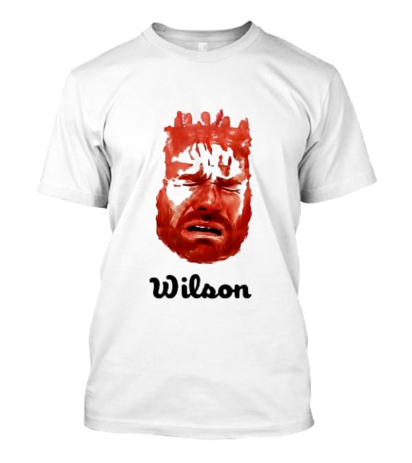 Wilson Tom Wilson Fake Crying Meme Red Face 2025 T-Shirt