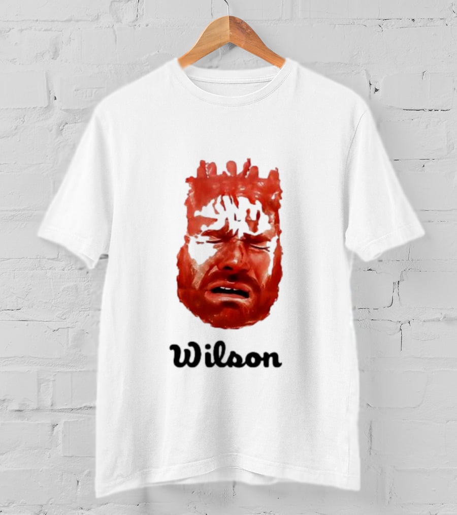 Wilson Tom Wilson Fake Crying Meme Red Face 2025 T-Shirt