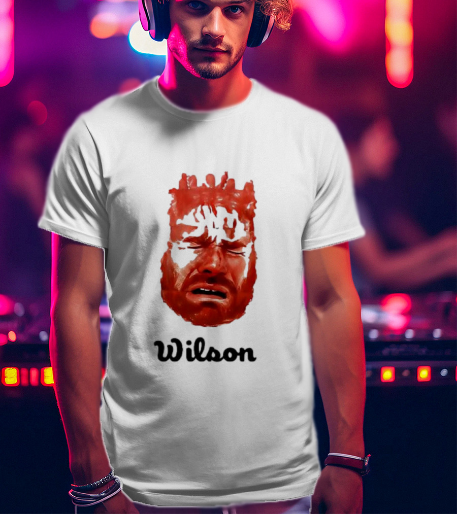 Wilson Tom Wilson Fake Crying Meme Red Face 2025 T-Shirt