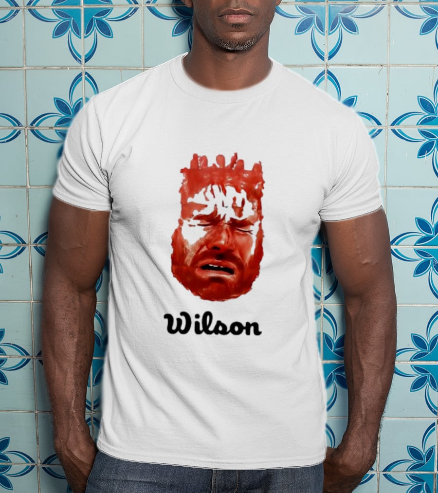 Wilson Tom Wilson Fake Crying Meme Red Face 2025 T-Shirt