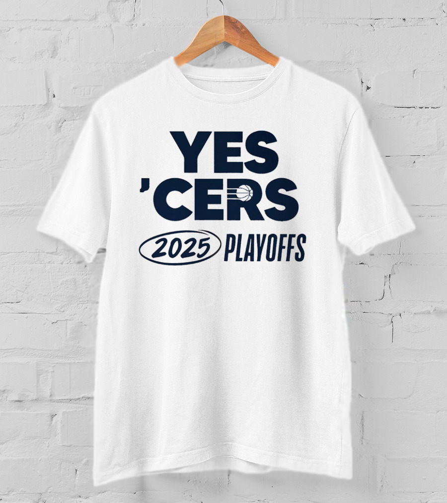 YES 'CERS 2025 NBA Playoffs Basketball T-Shirt