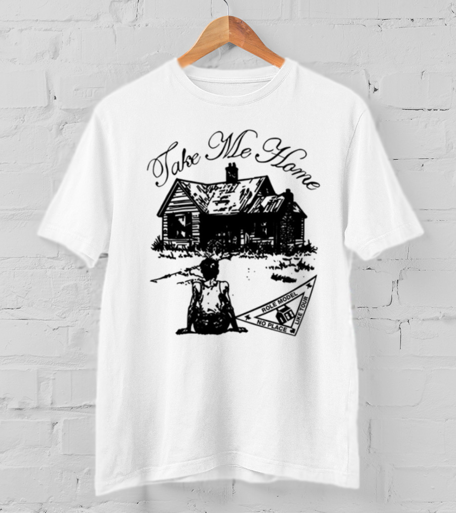 Take Me Home Country Roads Camping Adventure Scene T-Shirt