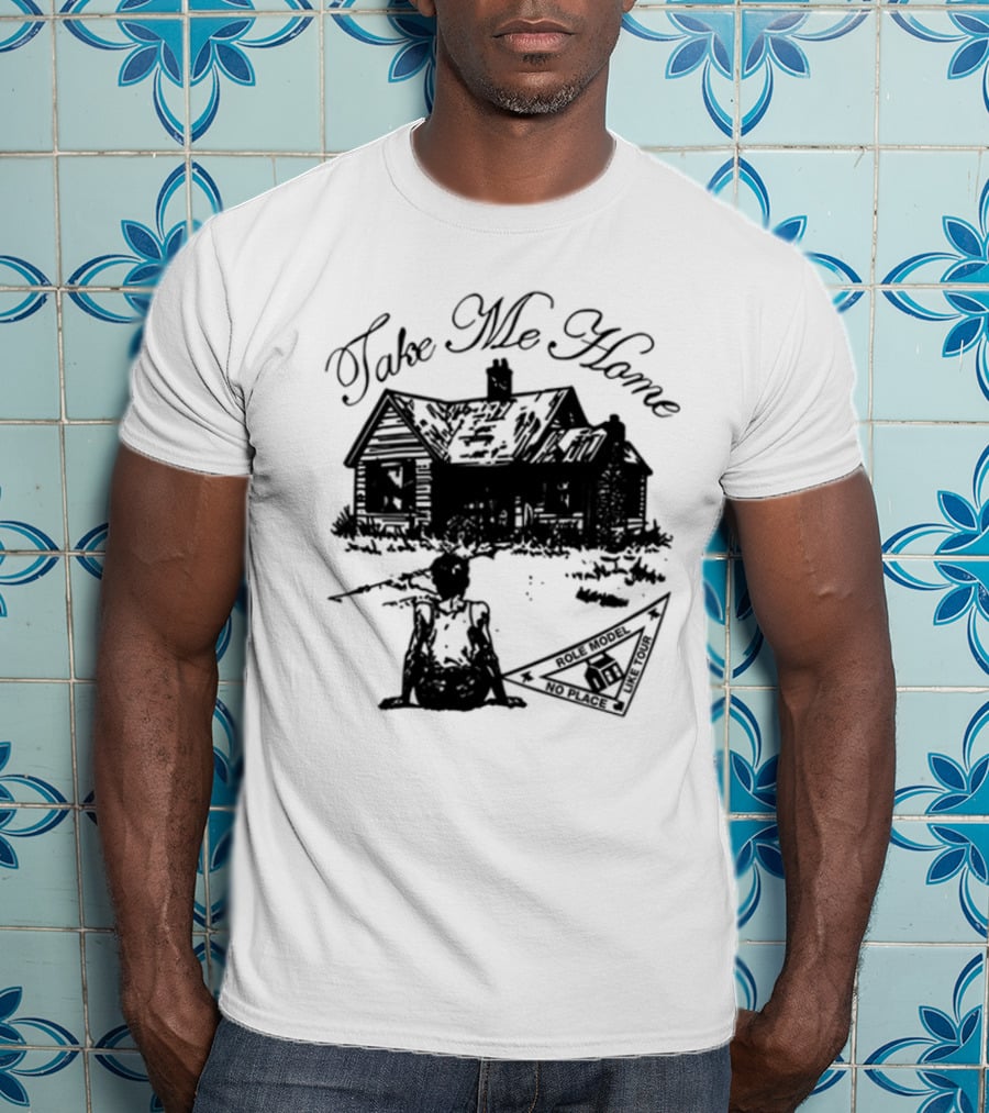 Take Me Home Country Roads Camping Adventure Scene T-Shirt