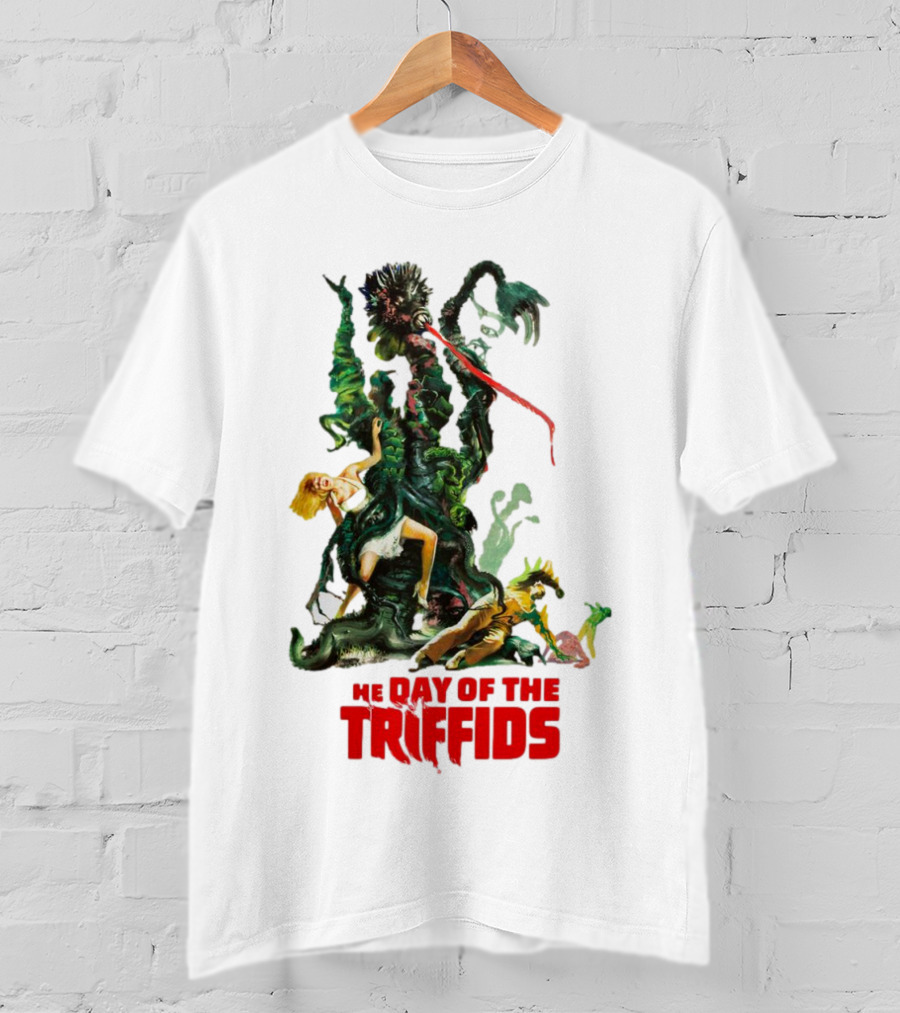 The Day Of The Triffids Classic Movie Horror Imagery T-Shirt