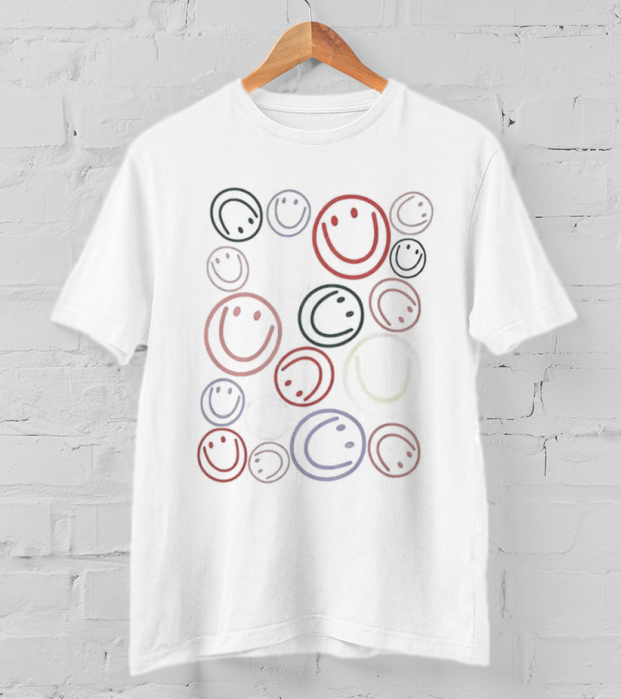 Thundermans Undercover Kombucha Multicolor Smiley Faces T-Shirt
