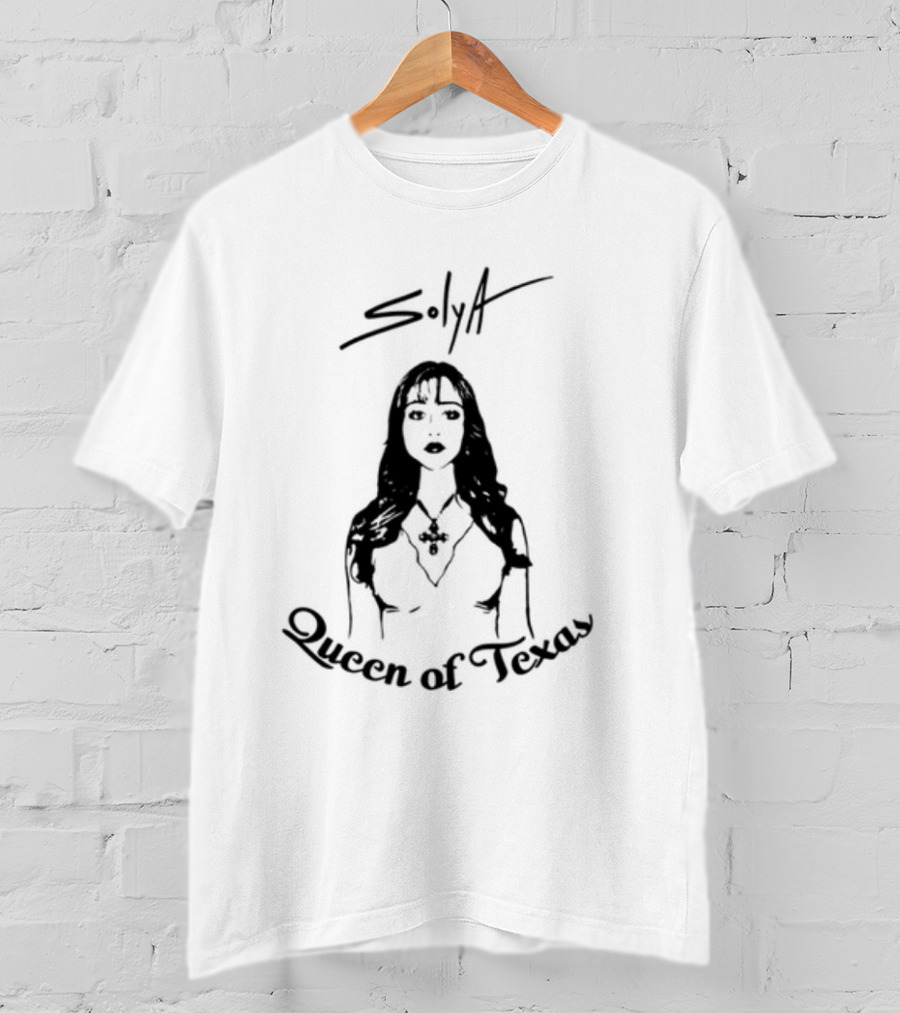 Solya Queen Of Texas With Cowgirl Hat And Southern Charm T-Shirt