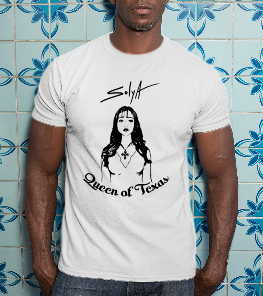 Solya Queen Of Texas With Cowgirl Hat And Southern Charm T-Shirt