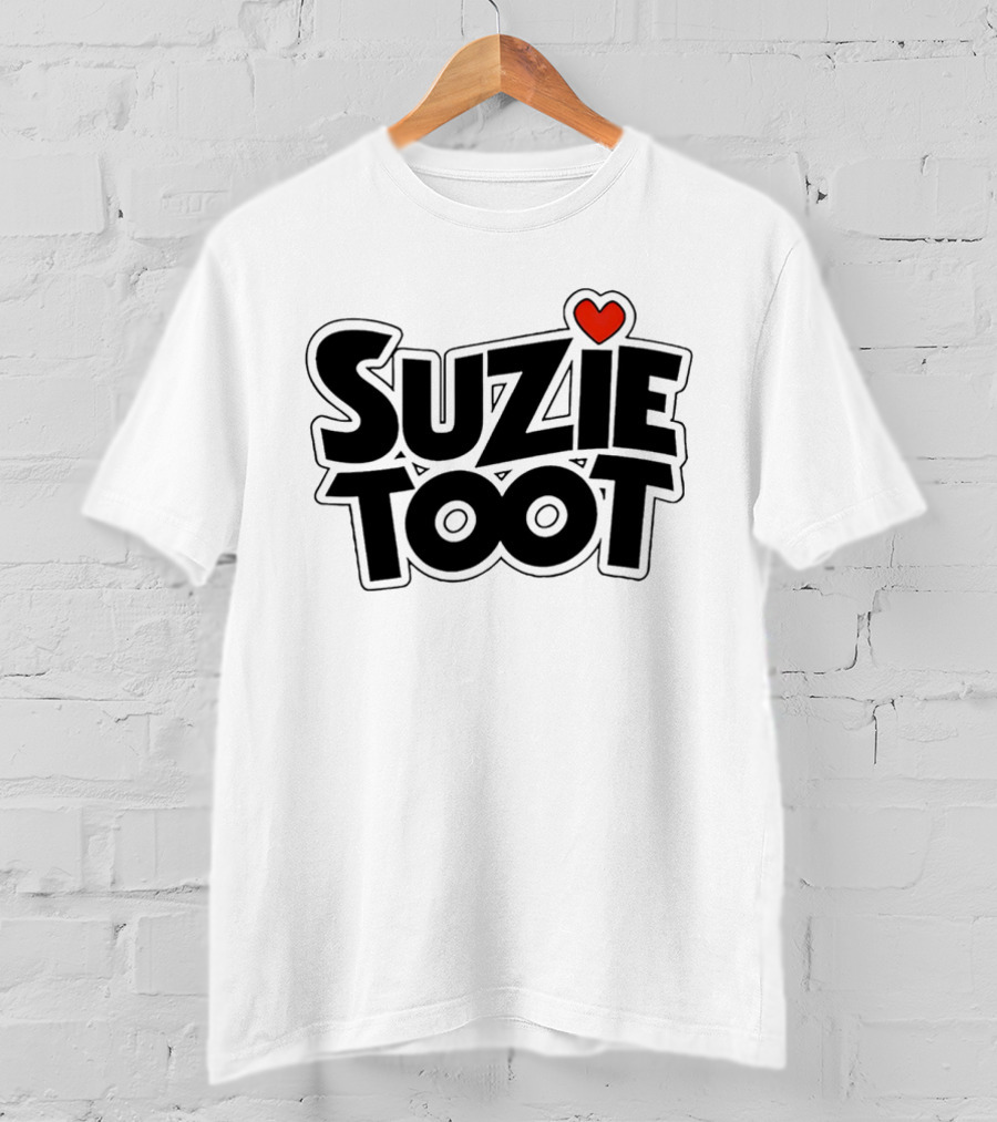 Suzie Toot Heart With Red Love Symbol T-Shirt