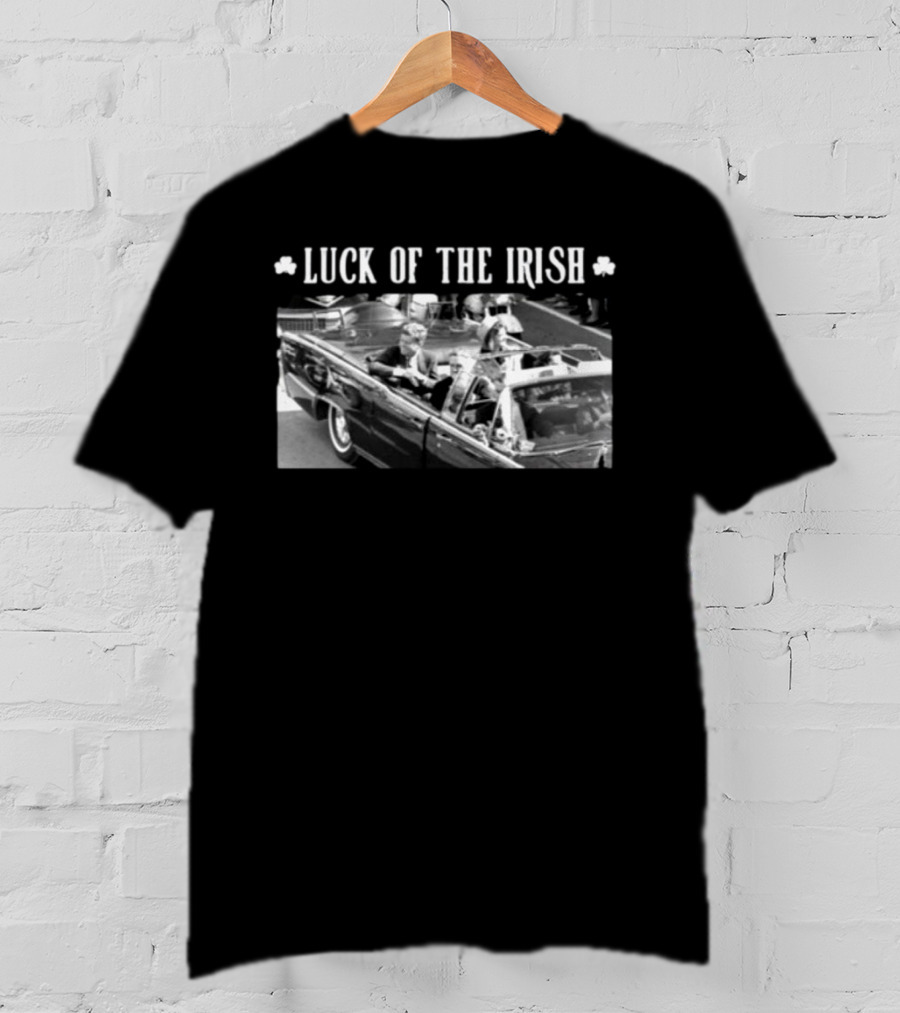 "Luck Of The Irish Jen Razavi Kennedy Car" T-Shirt