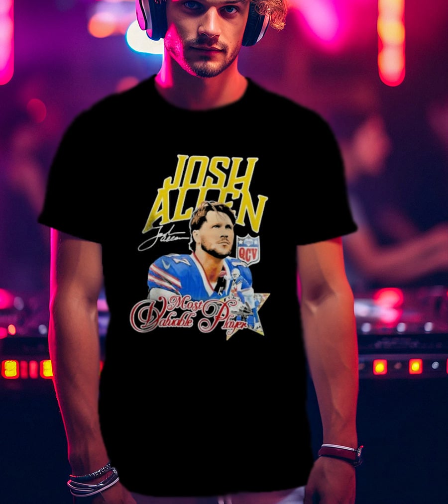 Josh Allen QCV Most Valuable Player T-Shirt