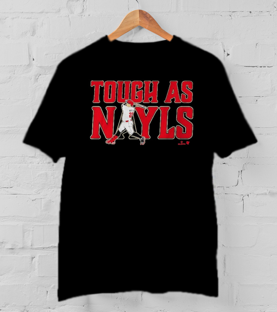 Tough As Nayls Josh Naylor 22 Swing Baseball Player T-Shirt
