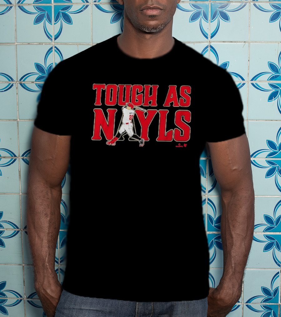 Tough As Nayls Josh Naylor 22 Swing Baseball Player T-Shirt