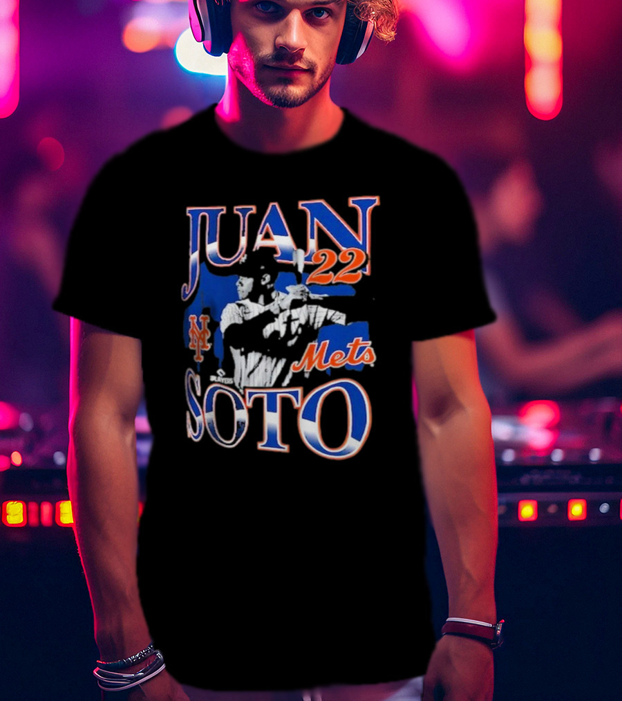 Juan Soto Mets 22 Batter Up New York T-Shirt