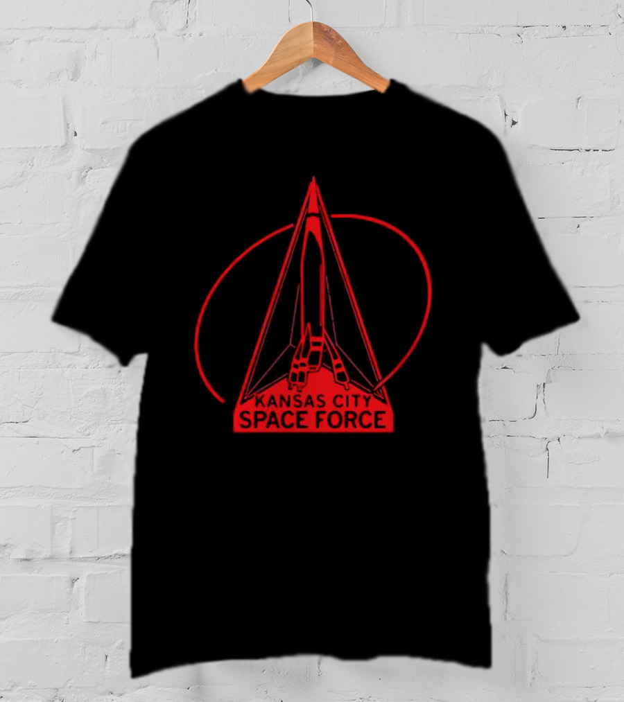 Kansas City Space Force Rocket Emblem T-Shirt