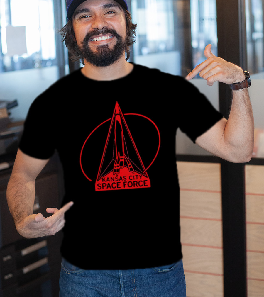 Kansas City Space Force Rocket Emblem T-Shirt