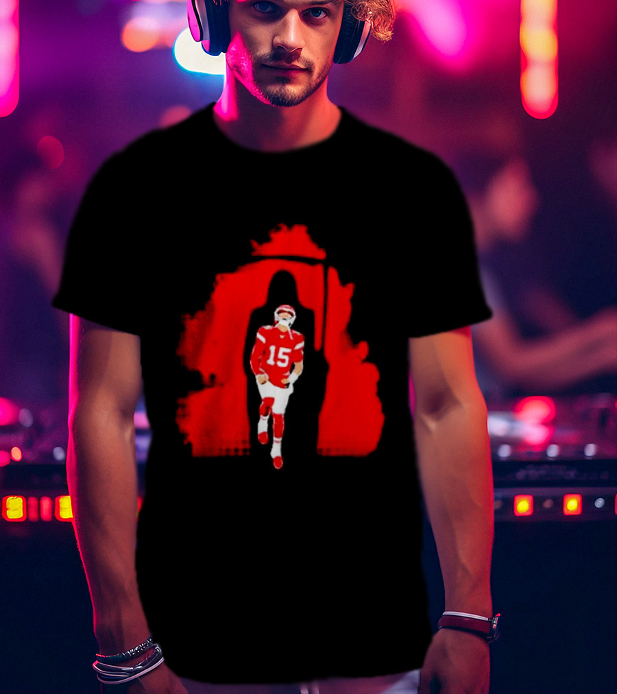KC Chiefs Patrick Mahomes Shadow 15 Reaper T-Shirt