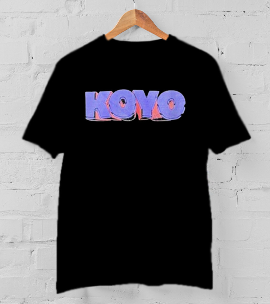 Koyo Would You Miss It Bold Retro 3D Style T-Shirt