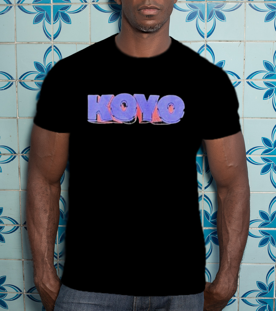 Koyo Would You Miss It Bold Retro 3D Style T-Shirt