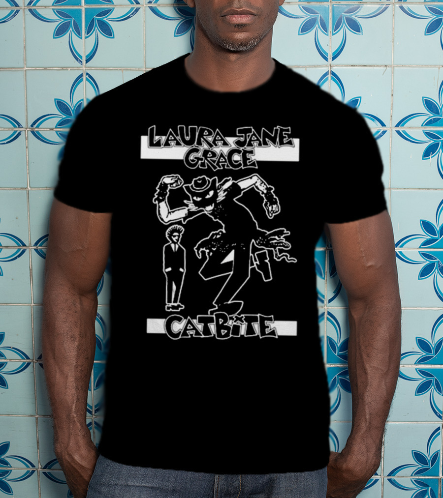 Laura Jane Grace Catbite Ska Punk Collaboration T-Shirt