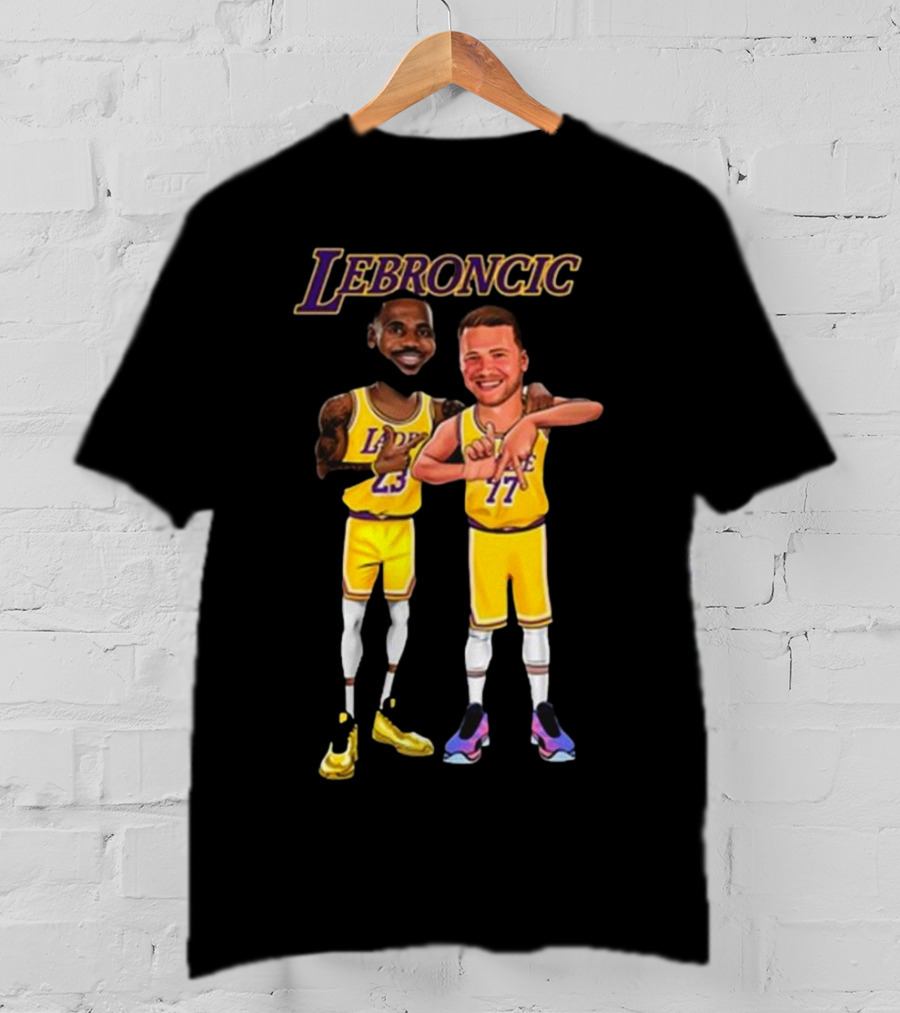 LeBroncic Los Angeles Lakers LeBron James Luka Dončić All Day Everyday T-Shirt