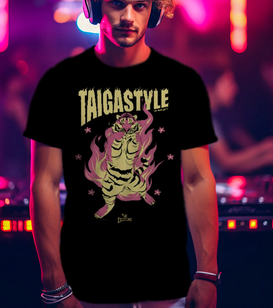 TAIGASTYLE Tiger Lee Moriarty Blossom T-Shirt