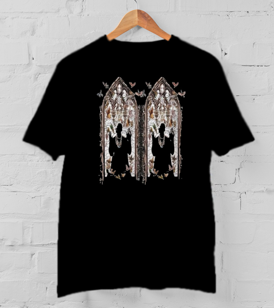 Lil Baby WHAM X Who Decides War 2025 Stained Glass Butterflies T-Shirt