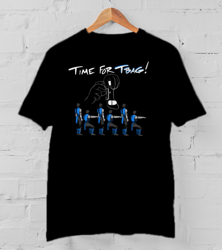Lin Kuei Armory Time For T-Bag Mortal Kombat Sub-Zero Parody T-Shirt