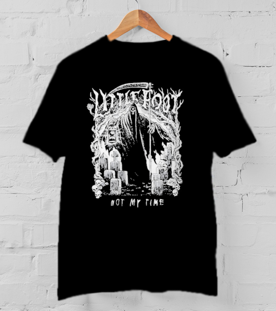 Little Foot Not My Time Diablo Macabre Forest Candle Scene T-Shirt