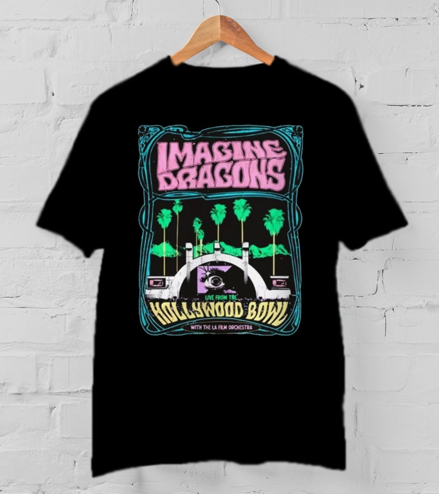 Imagine Dragons Live From The Hollywood Bowl With The LA Film Orchestra Palm Trees T-Shirt