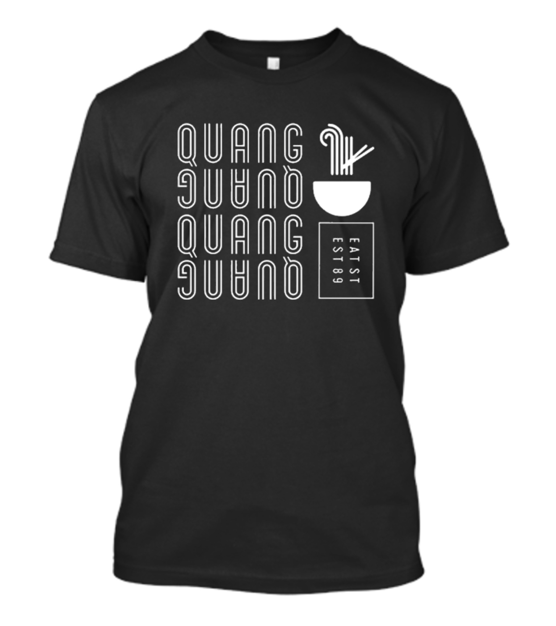 Quang Eat St Est 89 Noodle Bowl Pattern T-Shirt