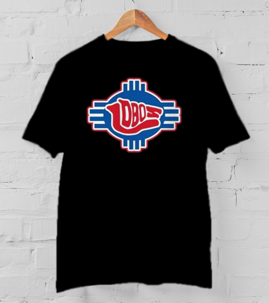 Lobo Lobos Zia Symbol Design T-Shirt