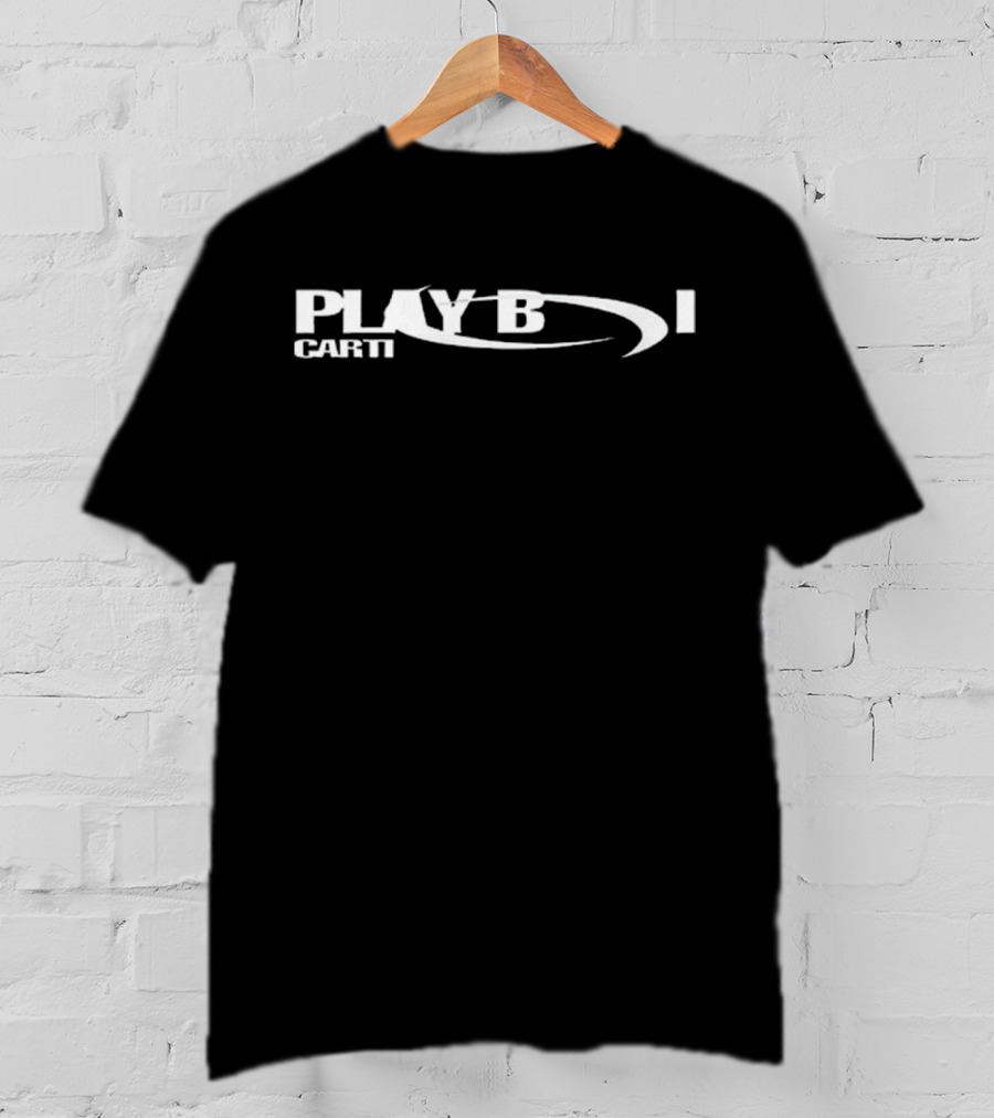 Playboi Carti I Am Music Disc Swirl Logo T-Shirt