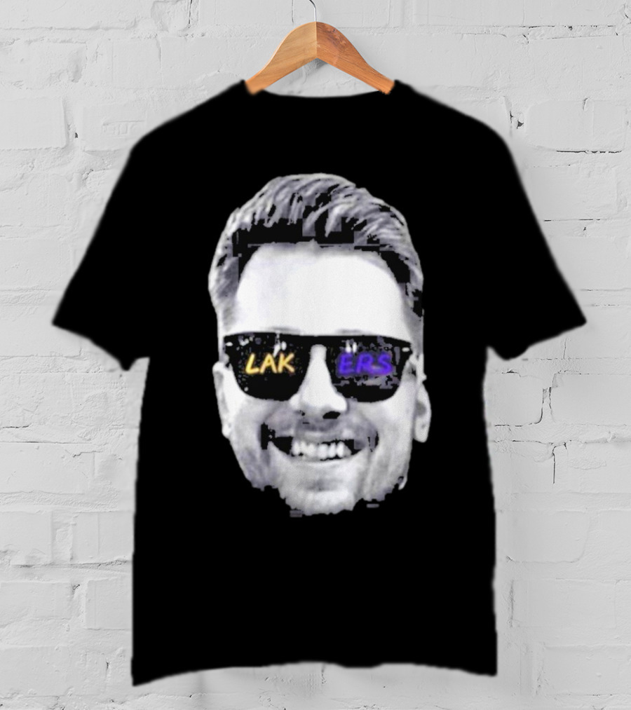 Luka Doncic Los Angeles Lakers Basketball Face Sunglasses T-Shirt